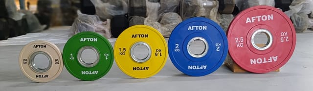 Afton Fractional Plates Coloured